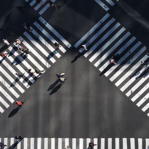 people on the street