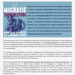 Brochure: GMD Leergang 