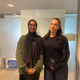 Fadumo (left) & Paula (right)